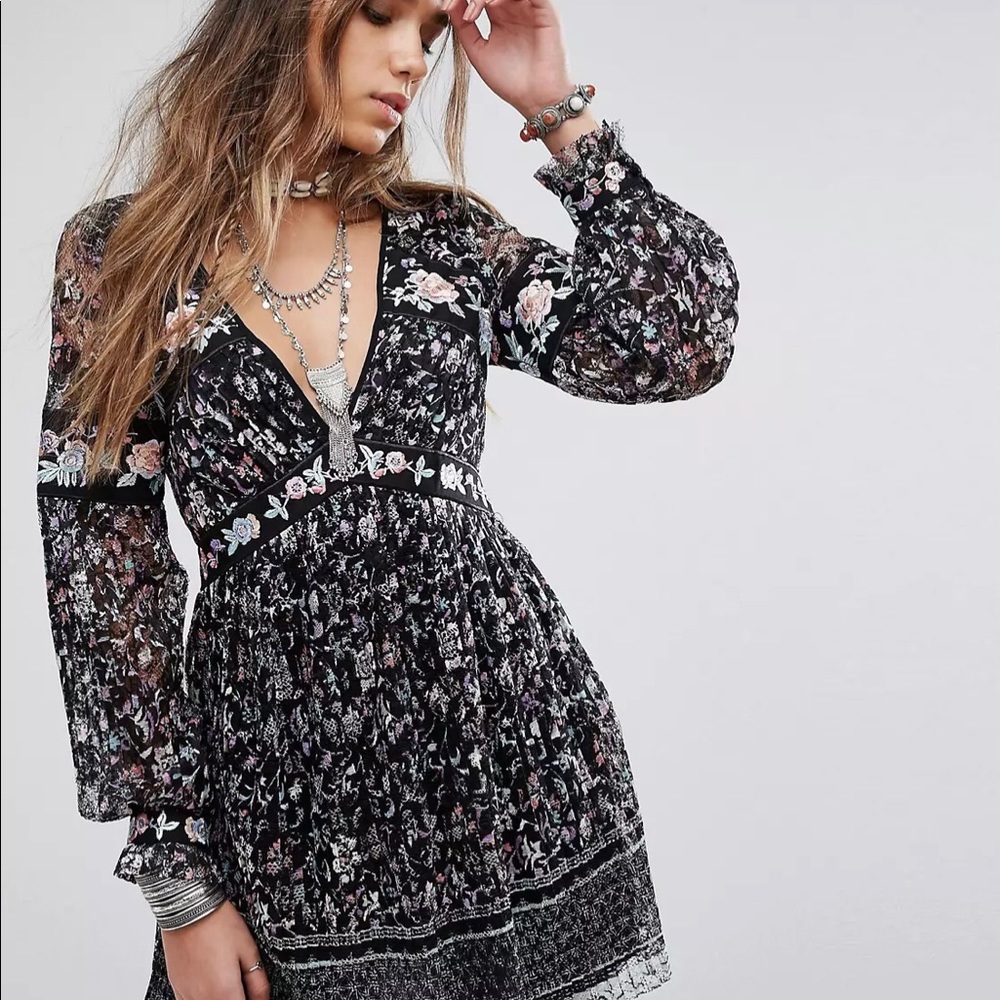 Free People Cherry Blossom Dress